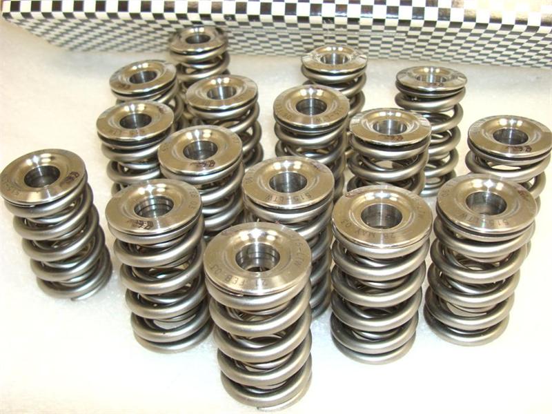 Chevy 350 PSI Dual Valve Springs w/ Del West Titantium Retainers