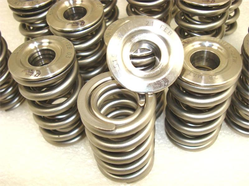 Chevy 350 PSI Dual Valve Springs w/ Del West Titantium Retainers
