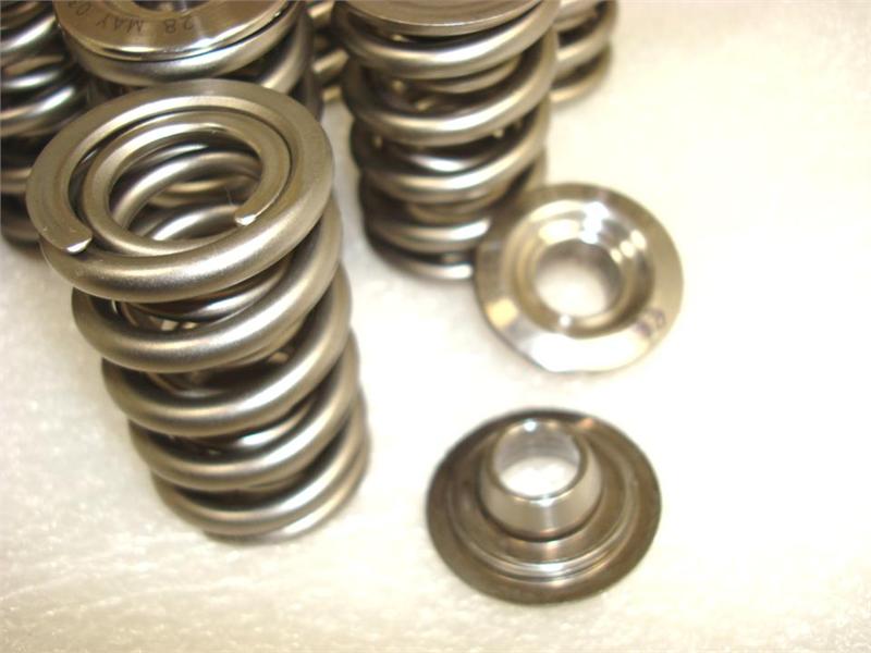 Chevy 350 PSI Dual Valve Springs w/ Del West Titantium Retainers